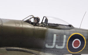 British Tempest Pilot sitting, for Special Hobby kit 1/32