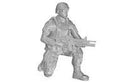 Kneeling Soldier (on right knee), US Army Infantry Squad 2nd Division for M1126 Stryker (pt.1) 1/35