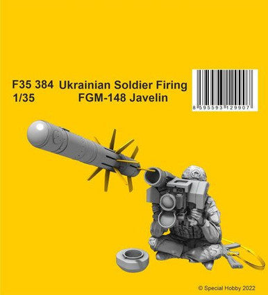 1/35 CMK Ukrainian Soldier Firing FGM-148 Javelin