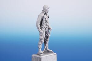 Japanese Zero Pilot (Standing) 1/48