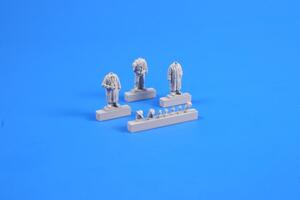 U-Boat U-IX Crew with Raincoats for Revell ki 1/72