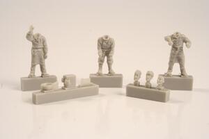 U-Boot typ IXC – Crew in Galley (3 fig.) 1/72