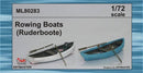 1/72 CMK Rowing boats 2 pcs