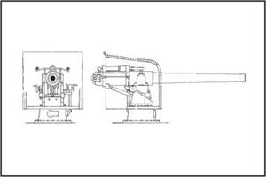 Naval 102mm (4inch) Gun 1/72