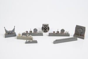 Ringtrichter Richtungshörer Horchgerät  (RRH) – German WW2 Acoustic Monitoring Device 1/72