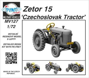 Zetor 15 ‘Czechoslovak Tractor’ 1/72