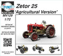 Zetor 25  ‘Agricultural Version ’ 1/72