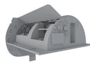 U-Boot IX Officers’ Ward Room& Galley for REV 1/72