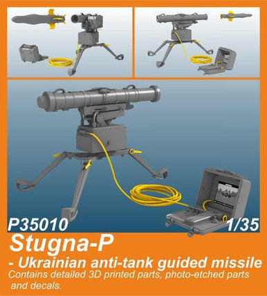 1/35 CMK Stugna-P - Ukrainian anti-tank guided missile