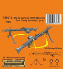 1/35 CMK MG 42 German WWII Machine Gun (Early Variant)