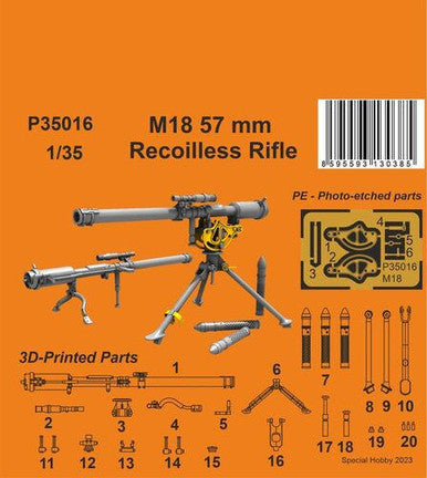 1/35 CMK M18 57 mm Recoilless Rifle