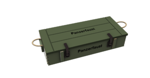 Transport box with Panzerfausts 1/48