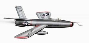 CMK-129-PLT129 - 1/72 Planet Models XF-91 Thunderceptor Resin
