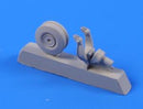 Mosquito Tail wheel strut(inc.whel) TAM 1/48