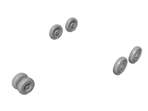 SAAB Viggen Wheels 1/72
