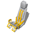 Heinkel He 162A Ejection Seat 1/72
