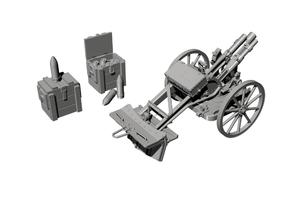 German WWI 7.58 cm Leichter minenwerfer n/A – all resin kit 1/35