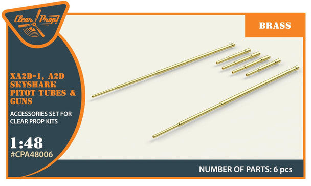 XA2D-1 / A2D Skyshark Pitot Tubes & Gun Barrels