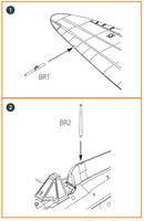 A5M Claude (Early Version) Brass Cast Antennas