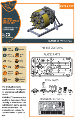Gloster E28/39 Pioneer Engine Set