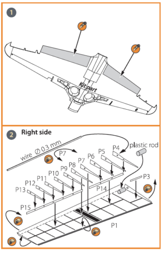 La-5 (All Versions) Photo Etch Landing Flaps