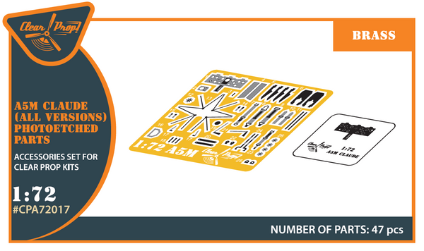 A5M Claude (all versions) Photo Etch parts