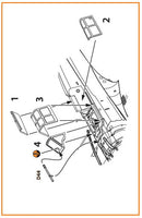 1/72 Clear Prop A5M Claude (early version) vacuum formed canopy for CP kits CP72006/CP72008