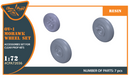 OV-1 A/B/C/D Mohawk wheels set
