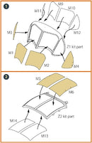 OV-1 A/JOV-1A Mohawk for CP kit painting mask