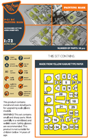 P-51B/C Mustang painting mask for Arma Hobby kits ye