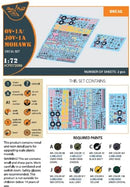 OV-1 A/JOV-1A Mohawk Decal Set