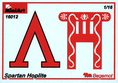 1/16 Miniart V Century BC Spartan Hoplite