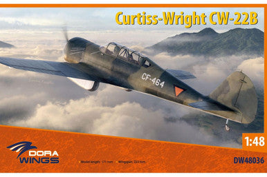 1/48 Dora Wings Curtiss Wright CW22 Advanced Trainer Aircraft