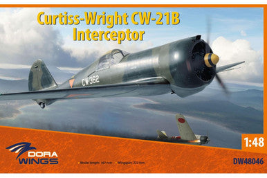 1/48 Dora Wings Curtiss-Wright CW-21B Interceptor