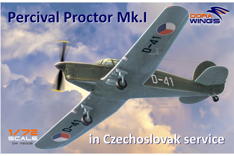 Percival Proctor Mk I Czech Service Communication Aircraft