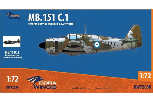 Bloch MB.151 C1 Foreign service (Greece & Luftwaffe)