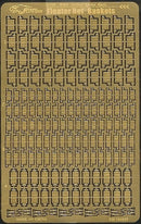 1/700 Flyhawk Photo Etch WWII USN Floater Net Baskets (w/1 fret)