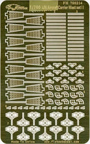 1/700 Flyhawk Photo Etch WWII IJN Aircraft Carrier Mast Set