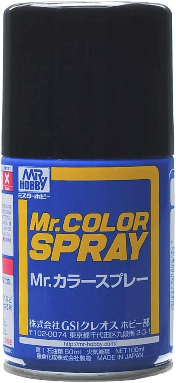 Mr Color Flat Black Spray