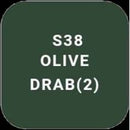 Mr Color Flat Olive Drab Spray