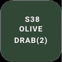 Mr Color Flat Olive Drab Spray