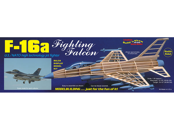 Guillow's F-16 Fighting Falcon Model Kit