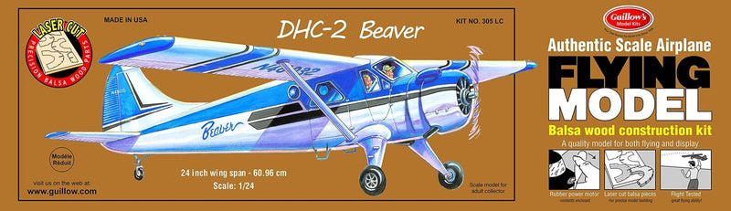 Guillow's Beaver DHC-2 Laser Cut Model Kit