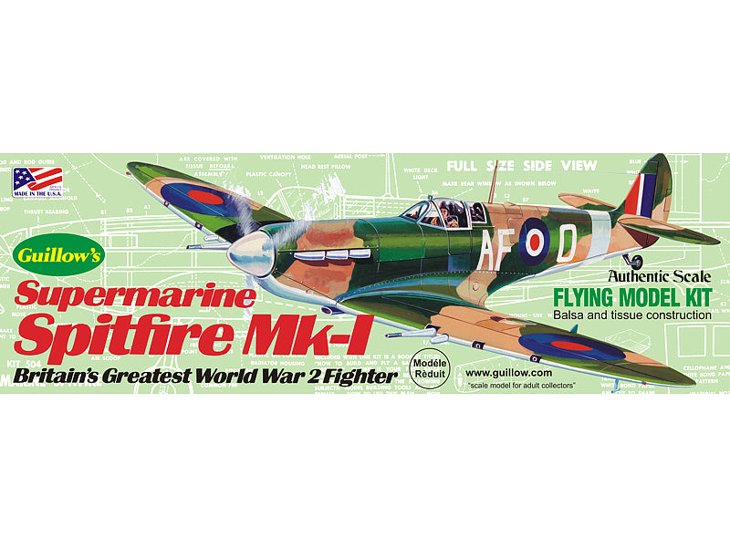 Guillow's Spitfire Model Kit