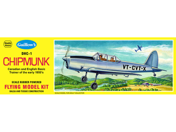 Guillow's DeHaviland Chipmunk Model Kit
