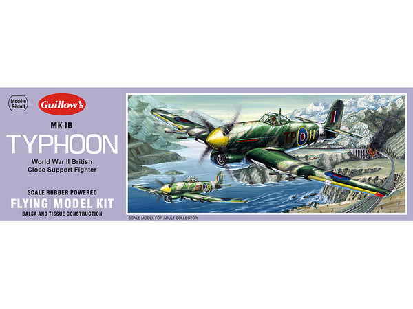 Guillow's Hawker MK 1B Typhoon Model Kit