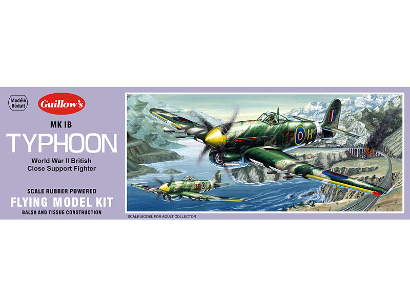 Guillow's Hawker MK 1B Typhoon Model Kit
