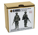 H3M35008 - 1/35 H3 Models WW2 US 2nd Lieutenant Resin Model Kit