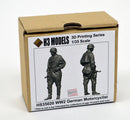 H3M35020 - 1/35 H3 Models WW2 German Motorcyclist Resin Figure Model Kit