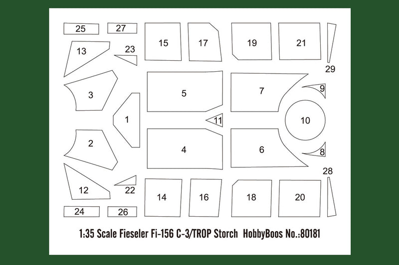 FIESELER FI-156 C-3/TROP STORCH 1/35